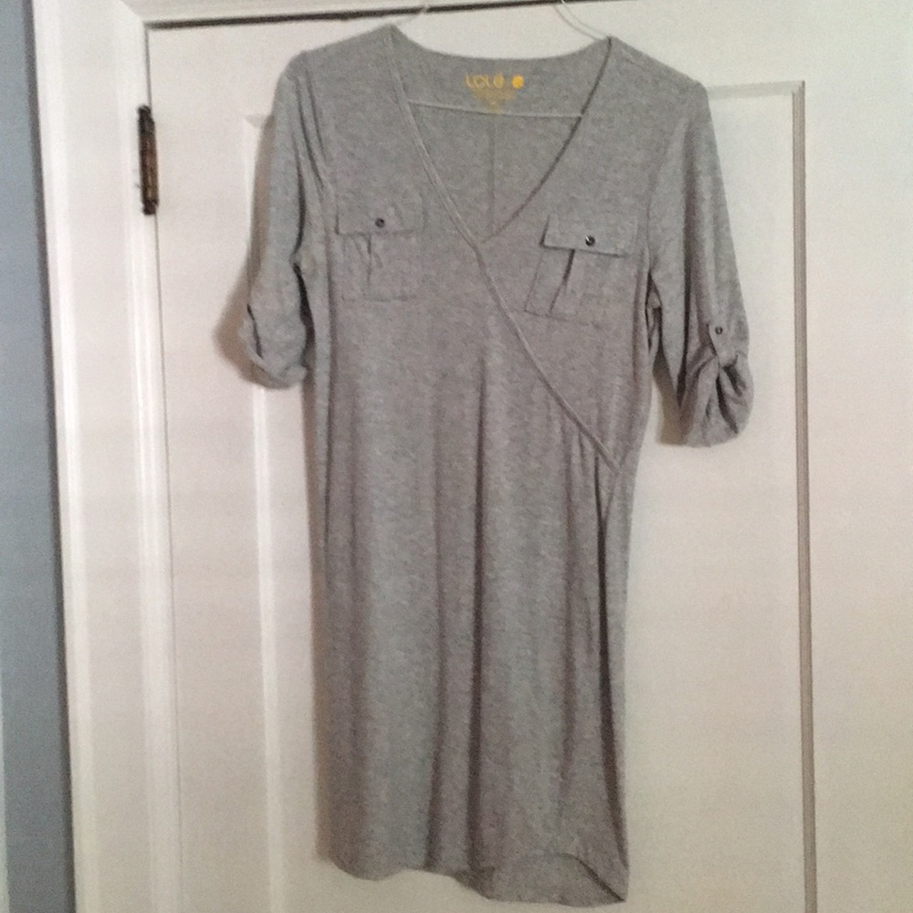 Lole tunic in soft grey